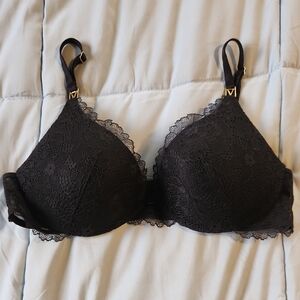 Elegant Black Lace Bra